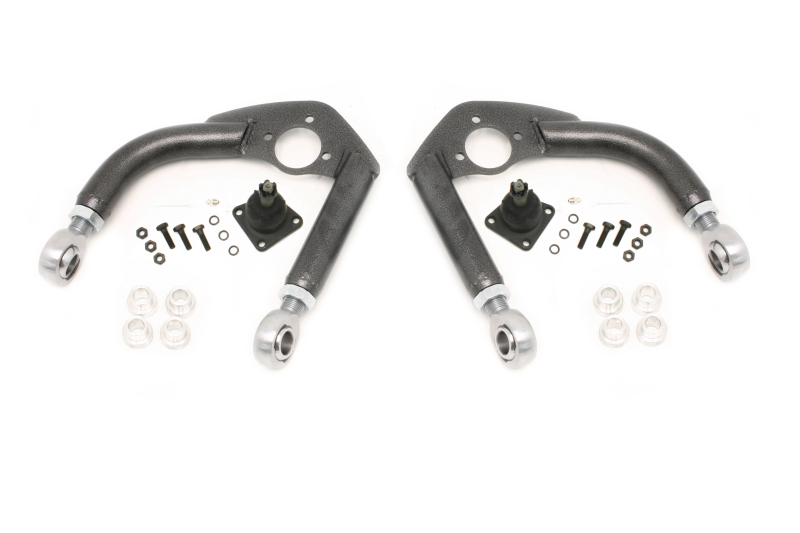 Pontiac Firebird Control Arms - Upper - BMR Suspension - Adjustable, Rod Ends - Black Hammertone - `93-`02